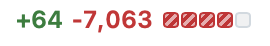 Diff:

+64
-7,063